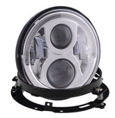 Motorcycle Headlights - 7" 80w Halo With Mounting Bracket